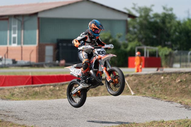MOTORS - Supermoto - FIM Supermoto World Championship, WM, Weltmeisterschaft 2026 - Grand Prix of Piedmont Photo by IPA ABACAPRESS.COM85410300 - Kraus Lukas (AUT) - KTM during FIM Supermoto World Championship 2026 - Grand Prix of Piemonte, Supermoto race in Busca, Italy, June 06 2026 Busca Italy  Copyright: xIPAxSport ABACAx