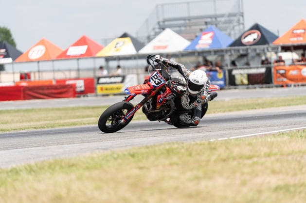 MOTORS - Supermoto - FIM Supermoto World Championship, WM, Weltmeisterschaft 2026 - Grand Prix of Piedmont Photo by IPA ABACAPRESS.COM85410248 - Valenti Giovanni (ITA) - Honda during FIM Supermoto World Championship 2026 - Grand Prix of Piemonte, Supermoto race in Busca, Italy, June 06 2026 Busca Italy  Copyright: xIPAxSport ABACAx