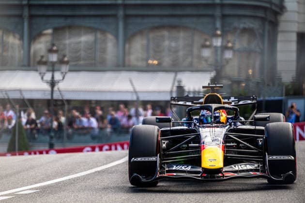 3 Max Verstappen NLD Oracle Red Bull Racing AUT Red Bull RB22 RBPT Ford during the Free Practice 2 of Formula 1 Louis Vuitton Grand Prix of Monaco at Circuit de Monaco in Monaco on June 05, 2026 in Monaco Photo by Ian Bundey Eurasia Sport Images Monaco Circuit de Monaco Monte Carlo Monaco Copyright: x x2026xEurasiaxSportxImagesx jp-en-EuSpIm-MPS_IAN_GP.F1_Monaco_05Jun2026_MO132