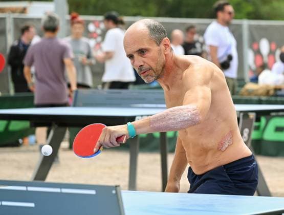 Outdoor table tennis is chilling and sport On June 6, the 1st German Outdoor Table Tennis Championships of the table tennis communities were held as part of the LOTTO Thuringia TT Finals at Messe Erfurt Outdoor table tennis is chilling and sport On June 6, the 1st German Outdoor Table Tennis Championships of the table tennis communities were held as part of the LOTTO Thuringia TT Finals at Messe Erfurt Erfurt Messe Erfurt Thuringia Germany
