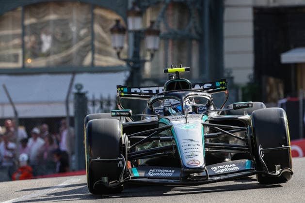 12 Andrea Kimi Antonelli ITA Mercedes AMG PETRONAS Formula One Team DEU Mercedes AMG F1 W17 E Performance during the Free Practice 2 of Formula 1 Louis Vuitton Grand Prix of Monaco at Circuit de Monaco in Monaco on June 05, 2026 in Monaco Photo by Philippe Nanchino Eurasia Sport Images Monaco Circuit de Monaco Monte Carlo Monaco Copyright: x x2026xEurasiaxSportxImagesx jp-en-EuSpIm-MPS_PPN_GP.F1_Monaco_05Jun2026_MO534