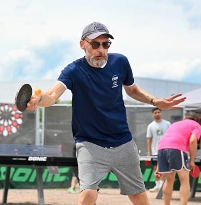 Outdoor table tennis is chilling and sport On June 6, the 1st German Outdoor Table Tennis Championships of the table tennis communities were held as part of the LOTTO Thuringia TT Finals at Messe Erfurt Outdoor table tennis is chilling and sport On June 6, the 1st German Outdoor Table Tennis Championships of the table tennis communities were held as part of the LOTTO Thuringia TT Finals at Messe Erfurt Erfurt Messe Erfurt Thuringia Germany