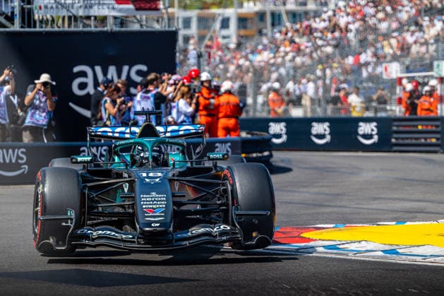 18 Lance Stroll CAN Aston Martin Aramco Formula One Team GBR Aston Martin AMR26 Honda during the Qualifying of Formula 1 Louis Vuitton Grand Prix of Monaco at Circuit de Monaco in Monaco on June 06, 2026 in Monaco Photo by Ian Bundey Eurasia Sport Images Monaco Circuit de Monaco Monte Carlo Monaco Copyright: x x2026xEurasiaxSportxImagesx jp-en-EuSpIm-MPS_IAN_GP.F1_Monaco_06Jun2026_MO165