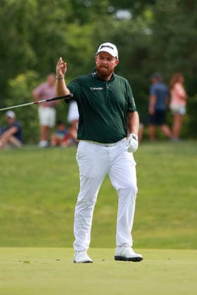Memorial Tournament presented by Workday DUBLIN, OH - JUNE 06: Shane Lowry of County Offaly, Ireland reacts after his shot on the 10th fairway during the third round of the Memorial Tournament presented by Workday at Muirfield Village Golf Club on June 6, 2026 in Dublin, Ohio. Dublin Ohio United States  Copyright: xAmyxLemusx originalFilename:lemus-memorial260606_nplhv.jpg