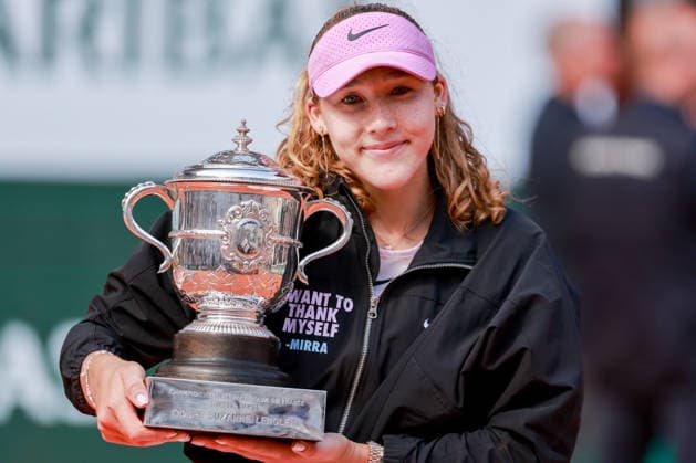 Roland Garros 2026 Mirra Andreeva during Roland Garros 2026 women™s final in Paris, France, on June 6, 2026 Paris France  Copyright: xFotoxOlimpikx originalFilename:jastrzebowski-rolandga260525_npolt.jpg