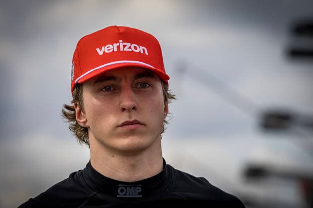 June 6, 2026, Madison, Illinois, USA: IndyCar, Indy Car, IRL, USA SERIES driver, DAVID MALUKAS (12) (USA) of Chicago, IL, qualifies for the Bommarito Automotive Group 500 at World Wide Technology Raceway in MADISON, Illinois, USA. Madison USA - ZUMAa161 20260606_aaa_a161_019 Copyright: xStevexScaglione GMGx