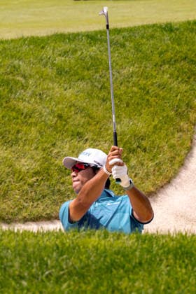 June 6, 2026, Dublin, Ohio, U.S: Hideki Matsuyama from the deep fairway bunker on 7 during the third round of The Memorial Tournament at Muirfield Village Golf Club, Dublin, Ohio. Dublin U.S - ZUMAs304 20260606_zaf_s304_113 Copyright: xScottxStuartx