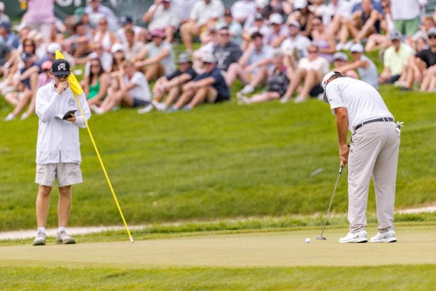 June 6, 2026, Dublin, Ohio, U.S: Sungjae Im putts on 14 during the third round of The Memorial Tournament at Muirfield Village Golf Club, Dublin, Ohio. PGA, Golf Herren Tour 2026 - The Memorial Tournament - Third Round  - ZUMAs304 20260606_zaf_s304_153 Copyright: xScottxStuartx