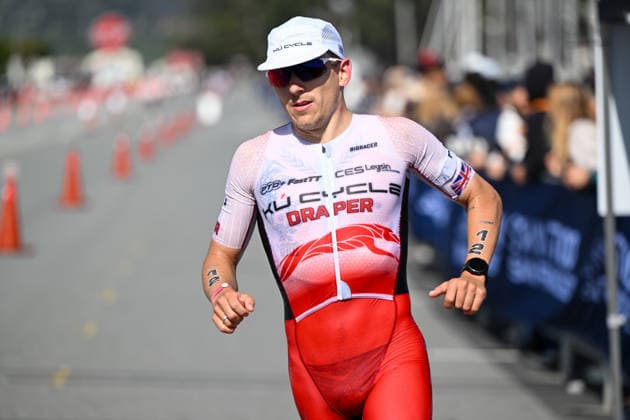 Sokin Escape From Alcatraz Triathlon - T100 San Francisco 2026 SAN FRANCISCO, CA - JUNE 6: Will Draper from GBR competes during The Sokin Escape From Alcatraz Triathlon 2026 - T100 at Marina Blvd in San Francisco, California, United States on June 6, 2026. Tayfun Coskun Anadolu California United States. Editorial use only. Please get in touch for any other usage.  Copyright: x2026xAnadoluxTayfunxCoskunx