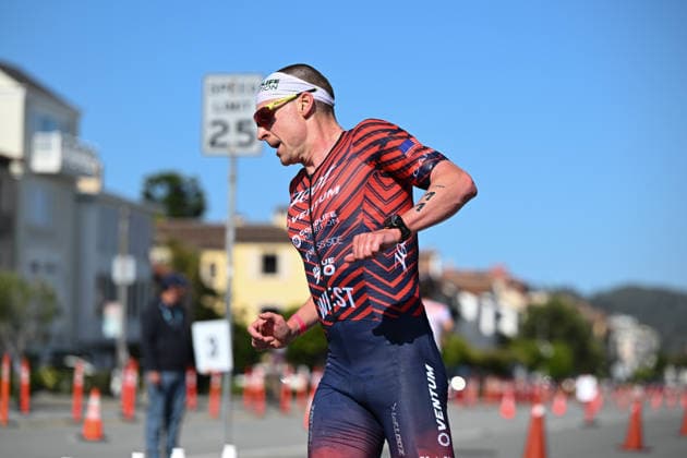 Sokin Escape From Alcatraz Triathlon - T100 San Francisco 2026 SAN FRANCISCO, CA - JUNE 6: Jason West from USA competes during The Sokin Escape From Alcatraz Triathlon 2026 - T100 at Marina Blvd in San Francisco, California, United States on June 6, 2026. Tayfun Coskun Anadolu California United States. Editorial use only. Please get in touch for any other usage.  Copyright: x2026xAnadoluxTayfunxCoskunx