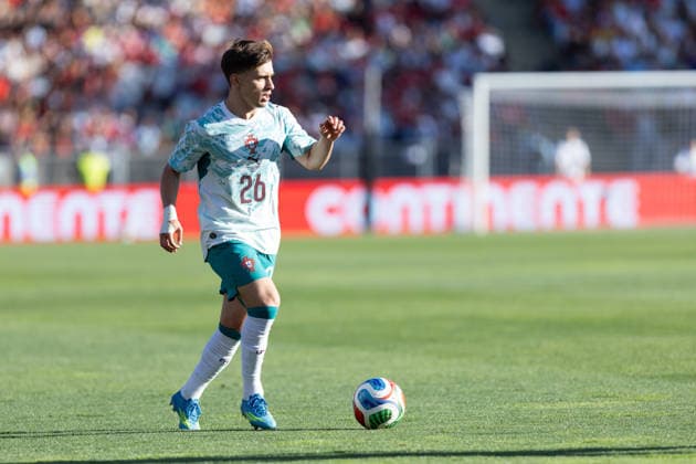 June 6, 2026, Caxias, Lisbon, Portugal: Portugal and Juventus forward FRANCISCO CONCEICAO (26) in action during the game for the International Friendly, Länderspiel, Nationalmannschaft game between Portugal vs Chile at Estadio Nacional Soccer 2026: Portugal 2:1 Chile  - ZUMAs359 20260606_zsp_s359_165 Copyright: xAlexandrexdexSousax