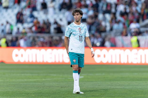 June 6, 2026, Caxias, Lisbon, Portugal: Portugal and Al-Nassr forward JOAO FELIX (11) at the end of the game for the International Friendly, Länderspiel, Nationalmannschaft game between Portugal vs Chile at Estadio Nacional Soccer 2026: Portugal 2:1 Chile  - ZUMAs359 20260606_zsp_s359_365 Copyright: xAlexandrexdexSousax