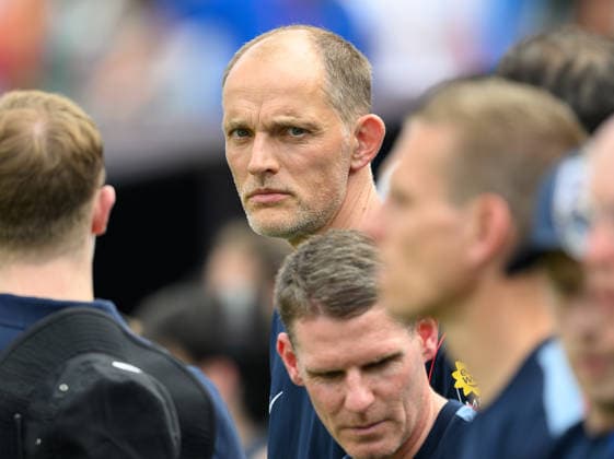 06 June 2026 - England v New Zealand - Pre World Cup Friendly - Raymond James Stadium - Tampa - Florida - USA. England v New Zealand - Pre World Cup Friendly - Raymond James Stadium - Tampa - Florida - USA. England Manager Thomas Tuchel. Picture : Mark Pain TAMPA USA  Copyright: xMarkxPainx