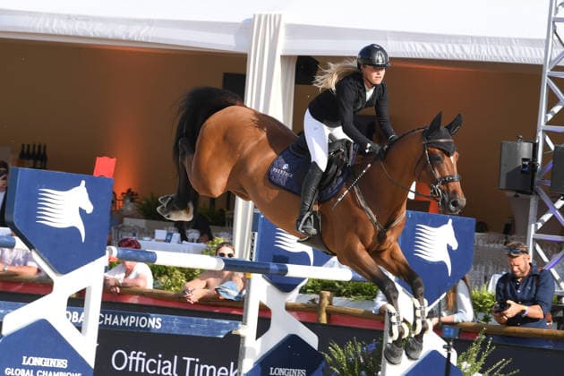June 5, 2026, Cannes, France: Kristen Vanderveen : Equestrian Riders Compete In Longines Global Champions League Tour In Cannes, France - Cannes Longines Global Champions League Tour in Cannes Cannes France - ZUMAs197 20260605_aaa_s197_600 Copyright: xGianluigixJoriox
