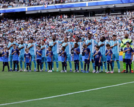 June 6, 2026, College Station, Texas, USA: Members of the HONDURAS national soccer team pose for a group photo before an International Friendly, Länderspiel, Nationalmannschaft soccer match between Argentina and Honduras at Kyle Field in College Station, TX, Saturday, June 6, 2026. Soccer 2026: Argentina 2:0 Honduras - ZUMAa325 20260606_zsa_a325_026 Copyright: xDavidxBalleringxIix