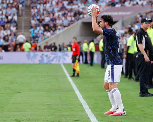 June 6, 2026, College Station, Texas, USA: Argentina defender NICOLoÂS TAGLIAFICO (3) inbounds the ball during an International Friendly, Länderspiel, Nationalmannschaft soccer match between Argentina and Honduras at Kyle Field in College Station, TX, Saturday, June 6, 2026. College Station USA - ZUMAa325 20260606_zsa_a325_001 Copyright: xDavidxBalleringxIix
