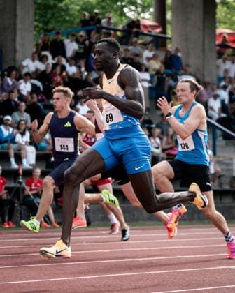 Owen Ansah (Hamburger SV, 89, 100m Maenner), GER, Leichtathletik, Athletics, Sparkassen Gala, Regensburg, 06.06.2026, GER, Leichtathletik, Athletics, Sparkassen Gala, Regensburg, 06.06.2026 Regensburg *** Owen Ansah Hamburger SV, 89, 100m Men , GER, Athletics, Athletics, Sparkassen Gala, Regensburg, 06 06 2026, GER, Athletics, Athletics, Sparkassen Gala, Regensburg, 06 06 2026 Regensburg Copyright: xStefanxMayerx EP_SMR
