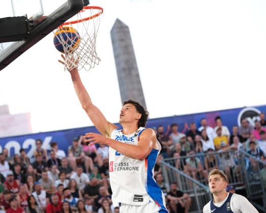 June 6, 2026, Warsaw, Masovian Voivodeship, Poland: France s JULES RAMBAUT (26) in action during a FIBA 3x3 Basketball World Cup men s quarter-final game between France and USA in Warsaw, Poland. Warsaw Poland - ZUMAk204 20260606_zip_k204_125 Copyright: xRomanxKozielx