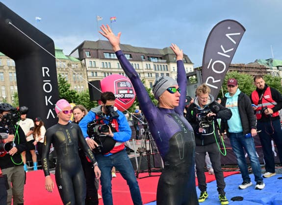 GER Ironman Hamburg 07 06 2026, GER Ironman Hamburg, Elite Women in the picture Laura Philipp GER before the start nordphotoxGmbH xWitke nph00002