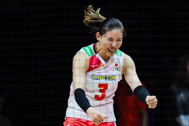 2026 Women s Volleyball Nations League - Quebec City - Day4 Haruyo Shimamura 3 of Japan celebrates during the 2026 Women s Volleyball Nations League match between Germany and Japan at Videotron Centre in Quebec City, Canada, on June 6, 2026. Quebec City Quebec Canada  Copyright: xYuanxTianx originalFilename:tian-2026wome260606_npd5H.jpg