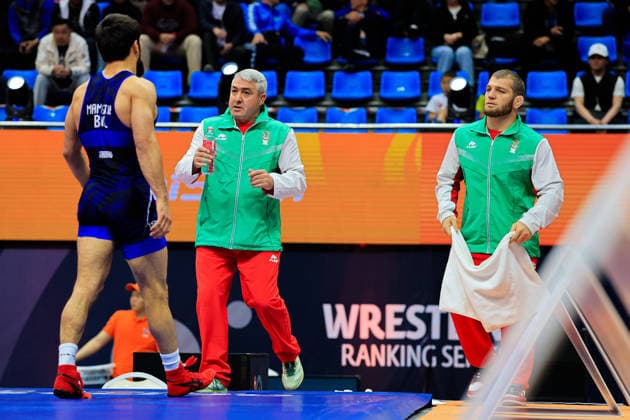 Wrestling Ranking Series Ulaanbaatar Open Magomed Eldarovitch Ramazanov BUL Copyright: xKostadinxAndonovx xUnitedxWorldxWrestlingx Kostadin Andonov United World Wrestling
