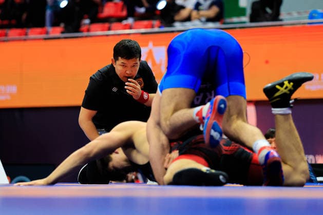 Wrestling Ranking Series Ulaanbaatar Open Referee Copyright: xKostadinxAndonovx xUnitedxWorldxWrestlingx Kostadin Andonov United World Wrestling