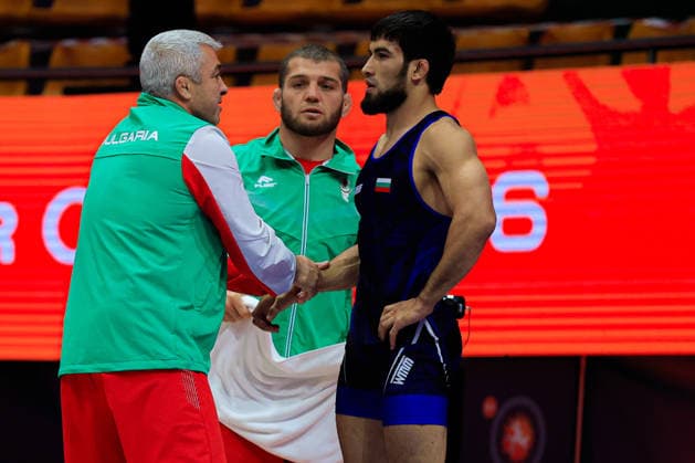 Wrestling Ranking Series Ulaanbaatar Open Magomed Eldarovitch Ramazanov BUL Copyright: xKostadinxAndonovx xUnitedxWorldxWrestlingx Kostadin Andonov United World Wrestling