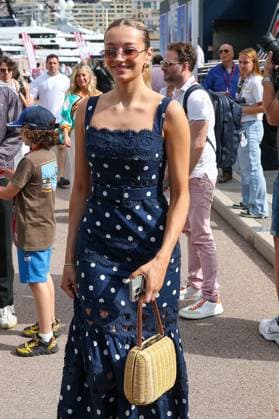 Partner Isabella Bernardini of Gabriel Bortoleto Revolut Audi 5 , Race, Monaco Grand Prix, Motorsport, Men, Formula 1, 07 06 2026 Monte Carlo Monaco MCO Copyright: xkolbert-press ChristianxKolbertx