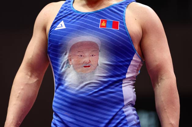 World Ranking Series Ulaanbaatar Open 70kg FS Rodion Anchugin KAZ Copyright: xJakexKirkmanx xUnitedxWorldxWresx Jake Kirkman United World Wres