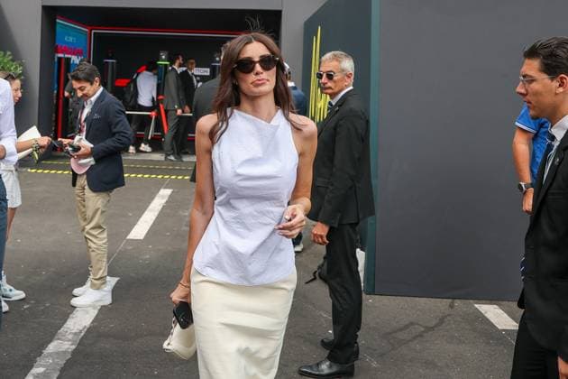 Life companion Rebecca Donaldson of Carlos Sainz jr Atlassian Williams Racing 55 , Race, Monaco Grand Prix, Motorsport, Men, Formula 1, 07 06 2026 Monte Carlo Monaco MCO Copyright: xkolbert-press ChristianxKolbertx