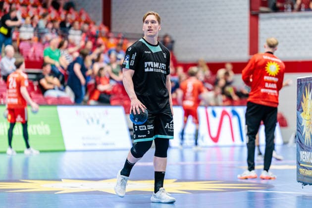 Tjoervi Tyr Gislason HC Oppenweiler Backnang, 03 GER, TuS N Luebbecke vs HC Oppenweiler Backnang, Handball, 2 Bundesliga, Matchday 34, Season 2025 2026, 06 06 2026 GER, TuS N Luebbecke vs HC Oppenweiler Backnang, Handball, 2 Bundesliga, Matchday 34, Season 2025 2026, 06 06 2026 Luebbecke Copyright: xEibner-Pressefoto JanxRollingerx EP_JSK