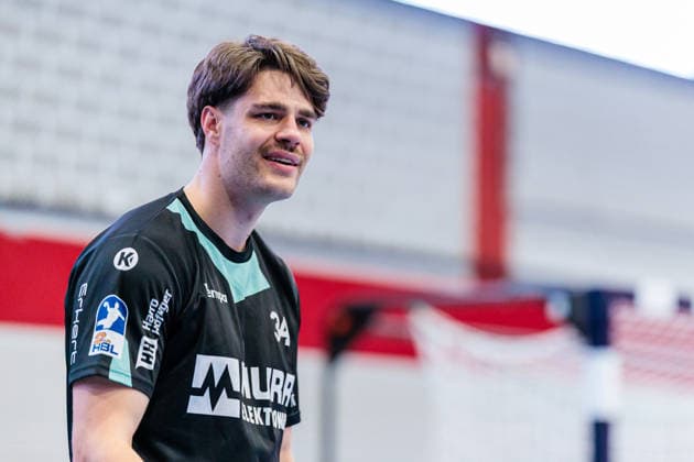 Lukas Rauh HC Oppenweiler Backnang, 34 GER, TuS N Luebbecke vs HC Oppenweiler Backnang, Handball, 2 Bundesliga, 34 Matchday, Season 2025 2026, 06 06 2026 GER, TuS N Luebbecke vs HC Oppenweiler Backnang, Handball, 2 Bundesliga, 34 Matchday, Season 2025 2026, 06 06 2026 Luebbecke Copyright: xEibner-Pressefoto JanxRollingerx EP_JSK