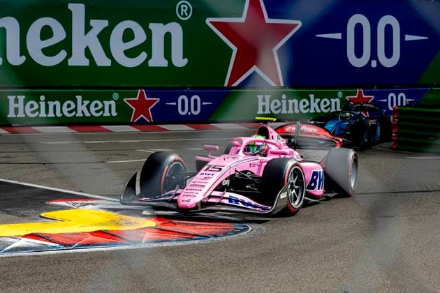 MONACO Rodin Motorsport Formula 2 driver Alex Dunne during the Formula 2 Monaco Grand Prix on the Monaco Street Circuit on June 6, 2026 in Monaco, Monaco Photo by DeFodi Images