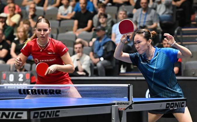 Table tennis, TT Finals in Erfurt, German Championships