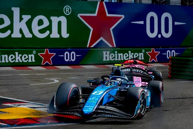 MONACO DAMS Formula 2 driver Roman Bilinski during the Formula 2 Monaco Grand Prix on the Monaco Street Circuit on June 6, 2026 in Monaco, Monaco Photo by DeFodi Images