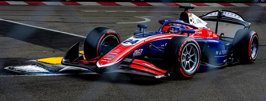 MONACO Trident Formula 2 driver Laurens van Hoepen during the Formula 2 Monaco Grand Prix on the Monaco Street Circuit on June 6, 2026 in Monaco, Monaco Photo by DeFodi Images
