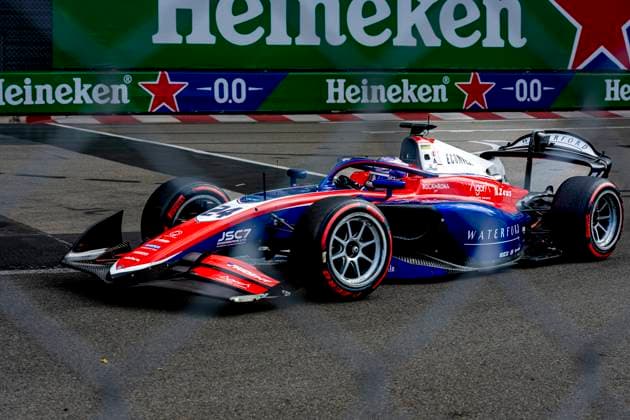 MONACO Trident Formula 2 driver Laurens van Hoepen during the Formula 2 Monaco Grand Prix on the Monaco Street Circuit on June 6, 2026 in Monaco, Monaco Photo by DeFodi Images