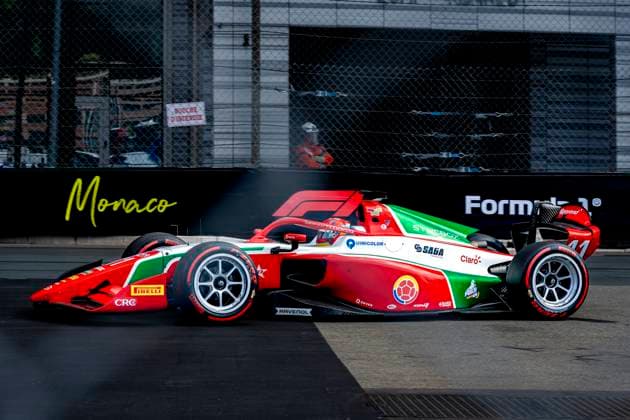 MONACO Prema Powerteam Formula 2 driver Sebastian Montoya during the Formula 2 Monaco Grand Prix on the Monaco Street Circuit on June 6, 2026 in Monaco, Monaco Photo by DeFodi Images