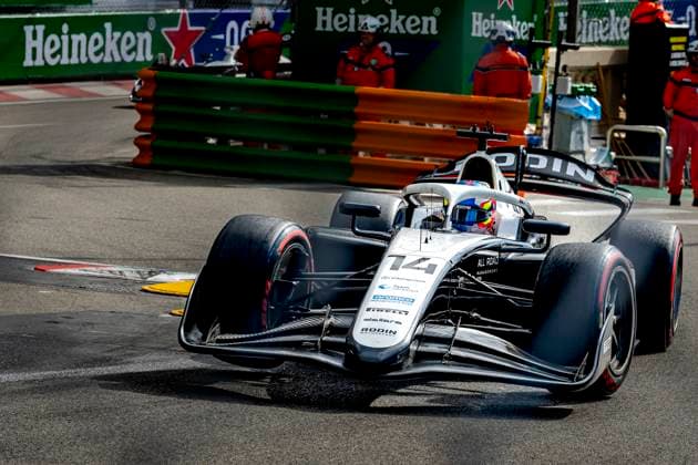 MONACO Formula 2 driver Martinius Stenshore of Rodin Motorsport during the Formula 2 Monaco Grand Prix on the Monaco Street Circuit on June 6, 2026 in Monaco, Monaco Photo by DeFodi Images