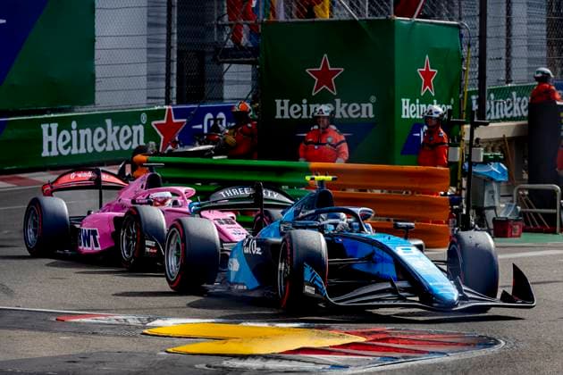 MONACO DAMS Formula 2 driver Roman Bilinski during the Formula 2 Monaco Grand Prix on the Monaco Street Circuit on June 6, 2026 in Monaco, Monaco Photo by DeFodi Images