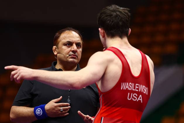 World Ranking Series Ulaanbaatar Open Referee Copyright: xJakexKirkmanx xUnitedxWorldxWresx Jake Kirkman United World Wres