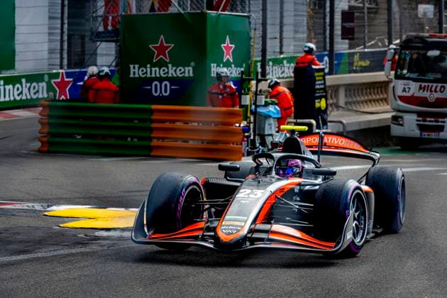 MONACO Formula 2 driver Rafael Villagomez of Van Amersfoorg Racing during the Formula 2 Monaco Grand Prix on the Monaco Street Circuit on June 6, 2026 in Monaco, Monaco Photo by DeFodi Images