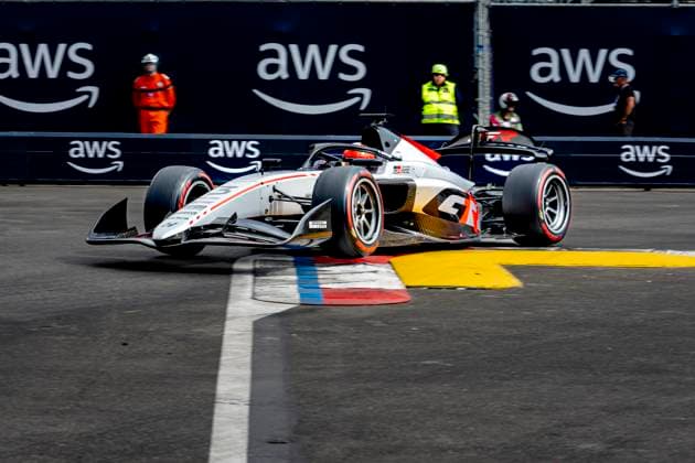 MONACO HitechGP Formula 2 driver Ritomo Miyata during the Formula 2 Monaco Grand Prix on the Monaco Street Circuit on June 6, 2026 in Monaco, Monaco Photo by DeFodi Images