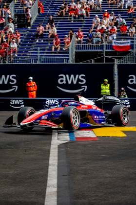 MONACO Trident Formula 2 driver Laurens van Hoepen during the Formula 2 Monaco Grand Prix on the Monaco Street Circuit on June 6, 2026 in Monaco, Monaco Photo by DeFodi Images