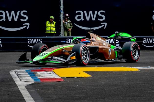 MONACO Formula 2 driver Emerson Fittipaldi Jr of PHM Racing during the Formula 2 Monaco Grand Prix on the Monaco Street Circuit on June 6, 2026 in Monaco, Monaco Photo by DeFodi Images
