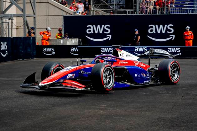 MONACO Trident Formula 2 driver Laurens van Hoepen during the Formula 2 Monaco Grand Prix on the Monaco Street Circuit on June 6, 2026 in Monaco, Monaco Photo by DeFodi Images