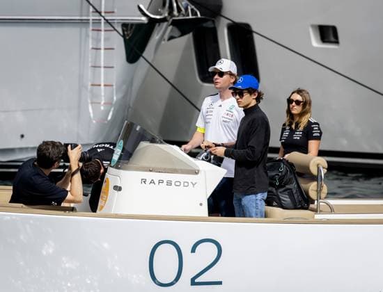 MONACO - Andrea Kimi Antonelli (Mercedes) arrives ahead of the Formula 1 Grand Prix at the Circuit de Monaco. SEM VAN DER WAL ANP xVIxANPxSportx xxANPxIVx 560362281 originalFilename: 560362281.jpg