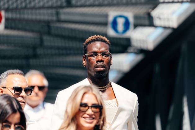 Formula 1 Monaco Grand Prix 2026 Football star Paul Pogba on quali day at the Monaco GP 2026 06 06 2026