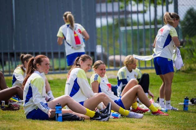 260607 Of Sweden during a training session with the womenÂs under 23 national team on June 7, 2026 in Kalmar Photo Suvad Mrkonjic BILDBYRAN COP 170 SM0469 fotboll football soccer fotball u23 under 23 träning practice training sverige sweden dam bbeng sverige sweden  Copyright: SUVADxMRKONJIC BB260607SM004