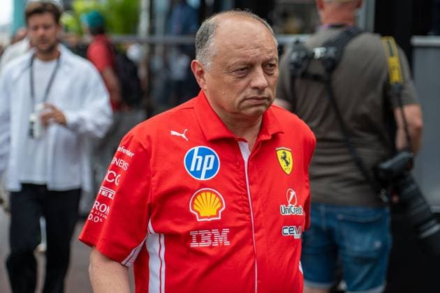 Frederic Vasseur, Team Principal Scuderia Ferrari HP, Race Day, Grand Prix of Monaco, Motorsport, Men, Formula 1, 07 06 2026 Monte Carlo Monaco MCO Copyright: xkolbert-press MartinxWdziecznyx